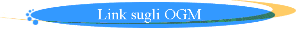 Link sugli OGM