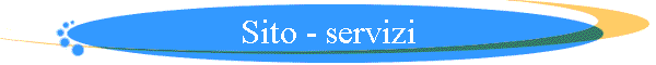 Sito - servizi
